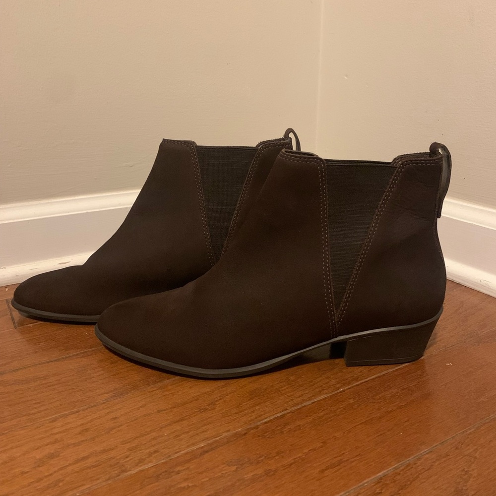 Steve Madden Dark Brown Ankle Booties